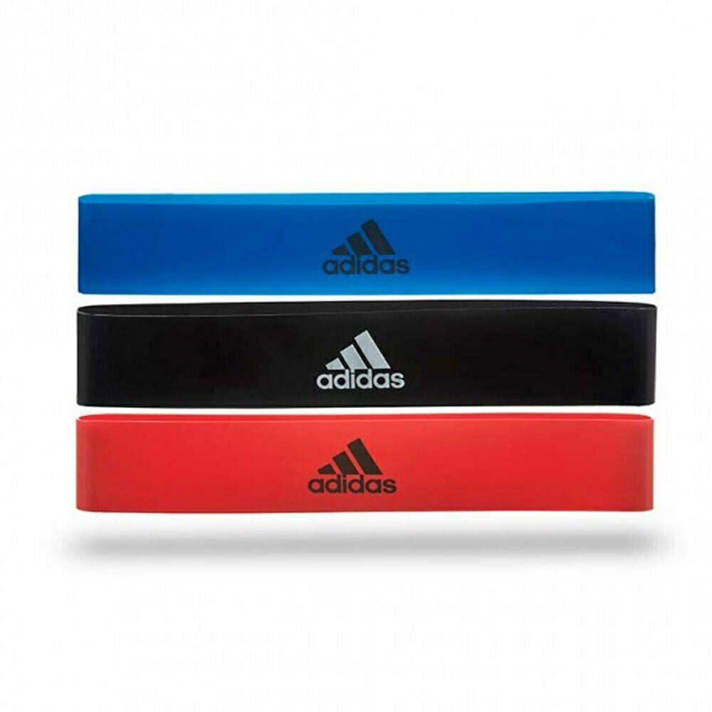 Adidas Mini Resistance Bands Yoga Fitness Workout Exercise Training Loop Set - SuperSaverAU - view 2