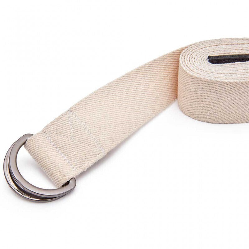 Adidas Premium Woven Cotton Yoga Strap with Metal D Buckle - 2.5m