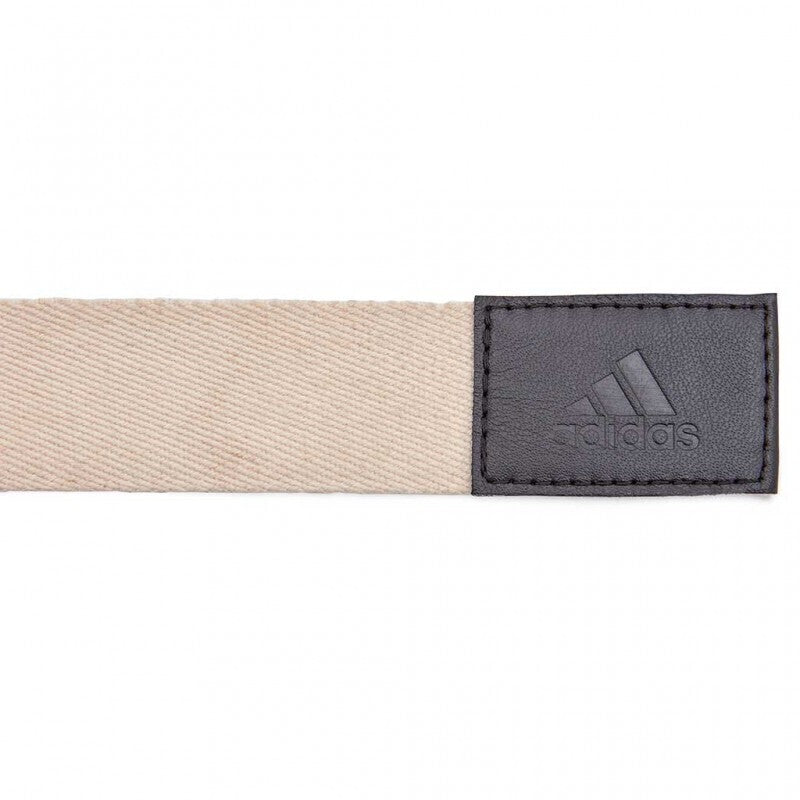 Adidas Premium Woven Cotton Yoga Strap with Metal D Buckle - 2.5m