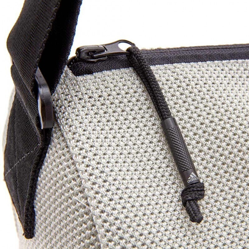 Adidas Yoga Mat Carrier Bag with Zip Pocket & Adjustable Strap - Grey
