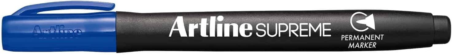 Artline Supreme Permanent Markers Assorted Colours - 15 Pack