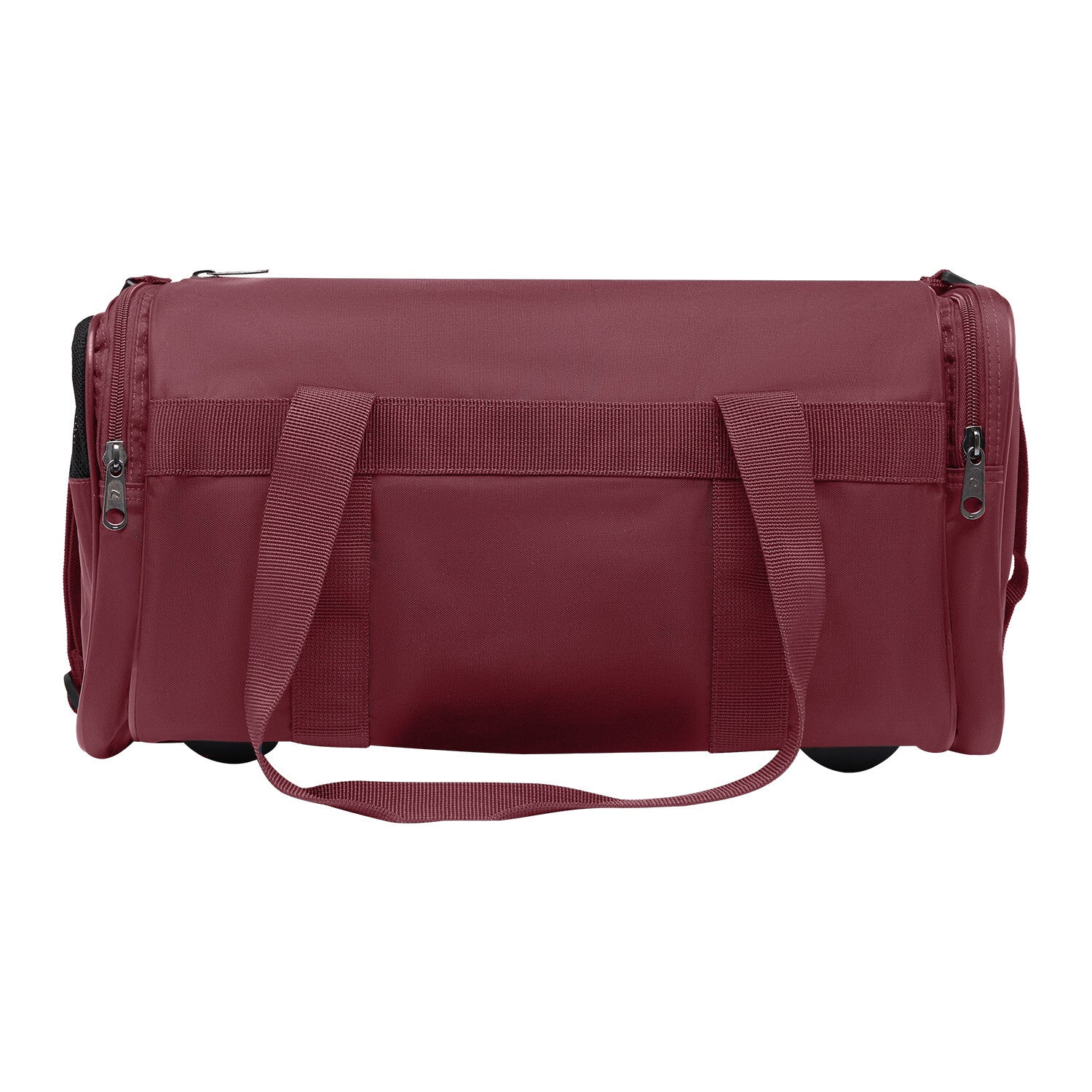 Premium Maroon 28L Foldable Travel Duffel Bag for Gym and Sports