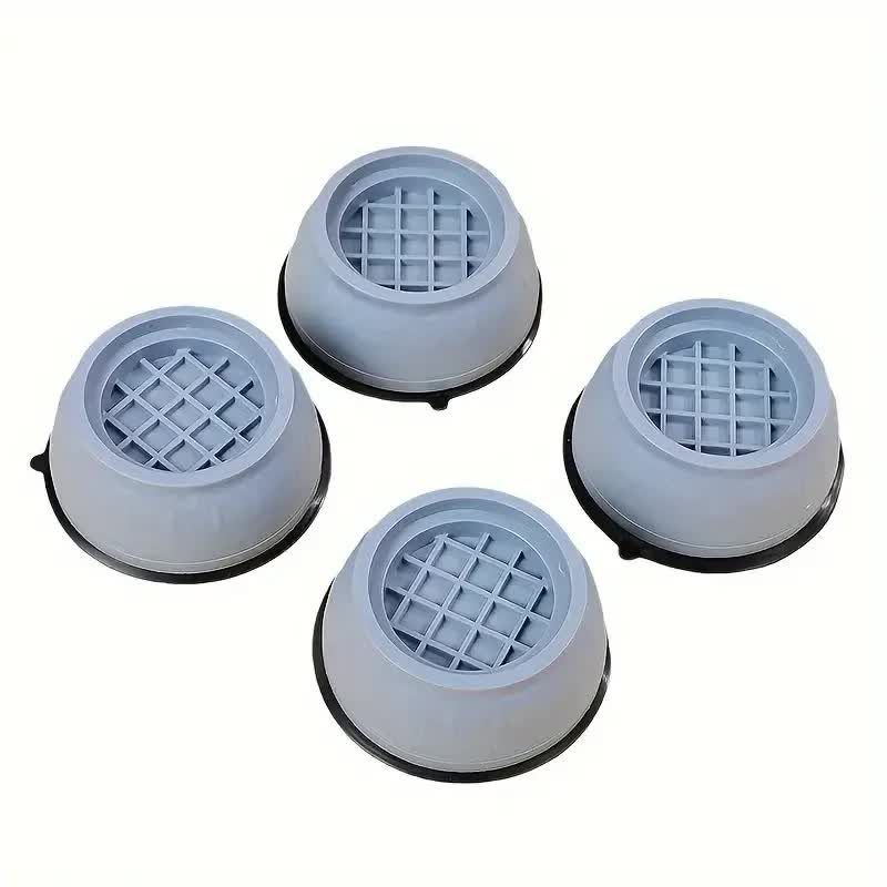 Anti-Vibration Washing Machine Pads 4-Pack – Shock Absorbing, Non-Slip, 8.6cm - SuperSaverAU - view 1
