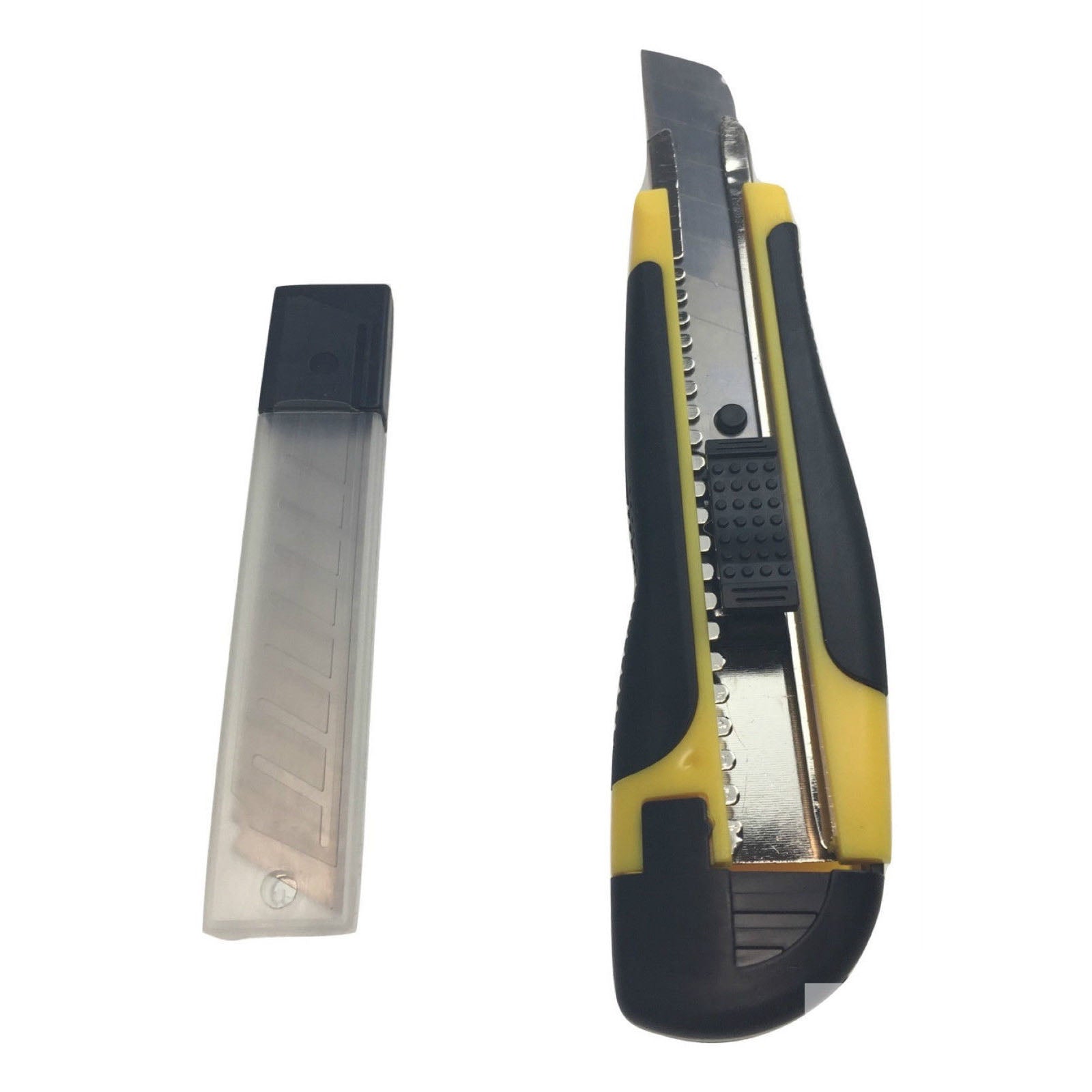 3x Box Cutters Knife Retractable Blade 18mm with 18 Blades & Auto Locking - SuperSaverAU - view 3
