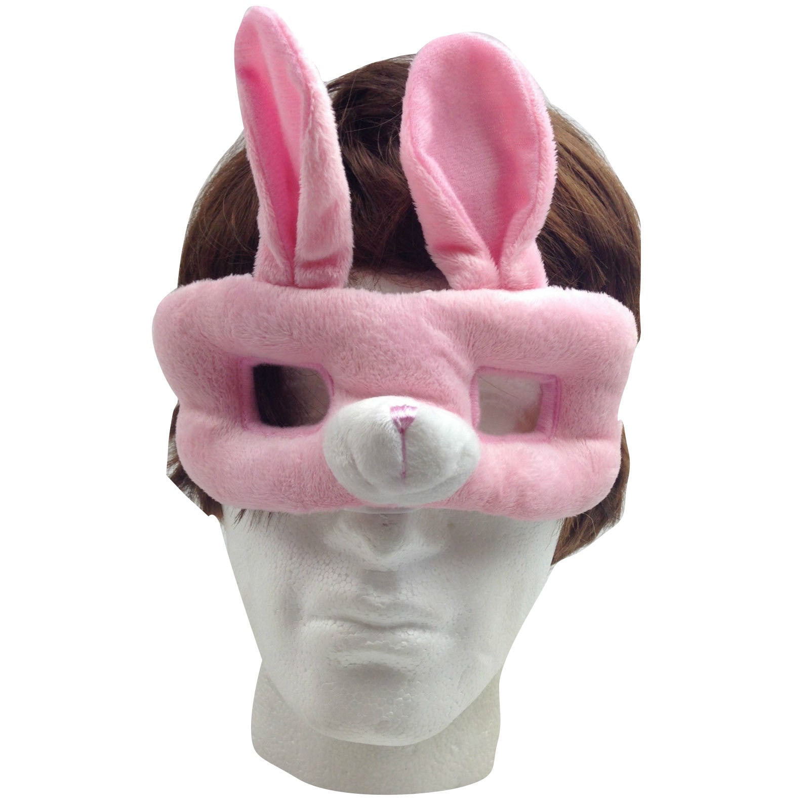 Premium Animal Eye Mask with Adjustable Band - Bunny Rabbit