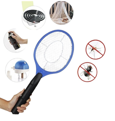 Premium Electric Bug Zapper Racket Fly & Mosquito Swatter