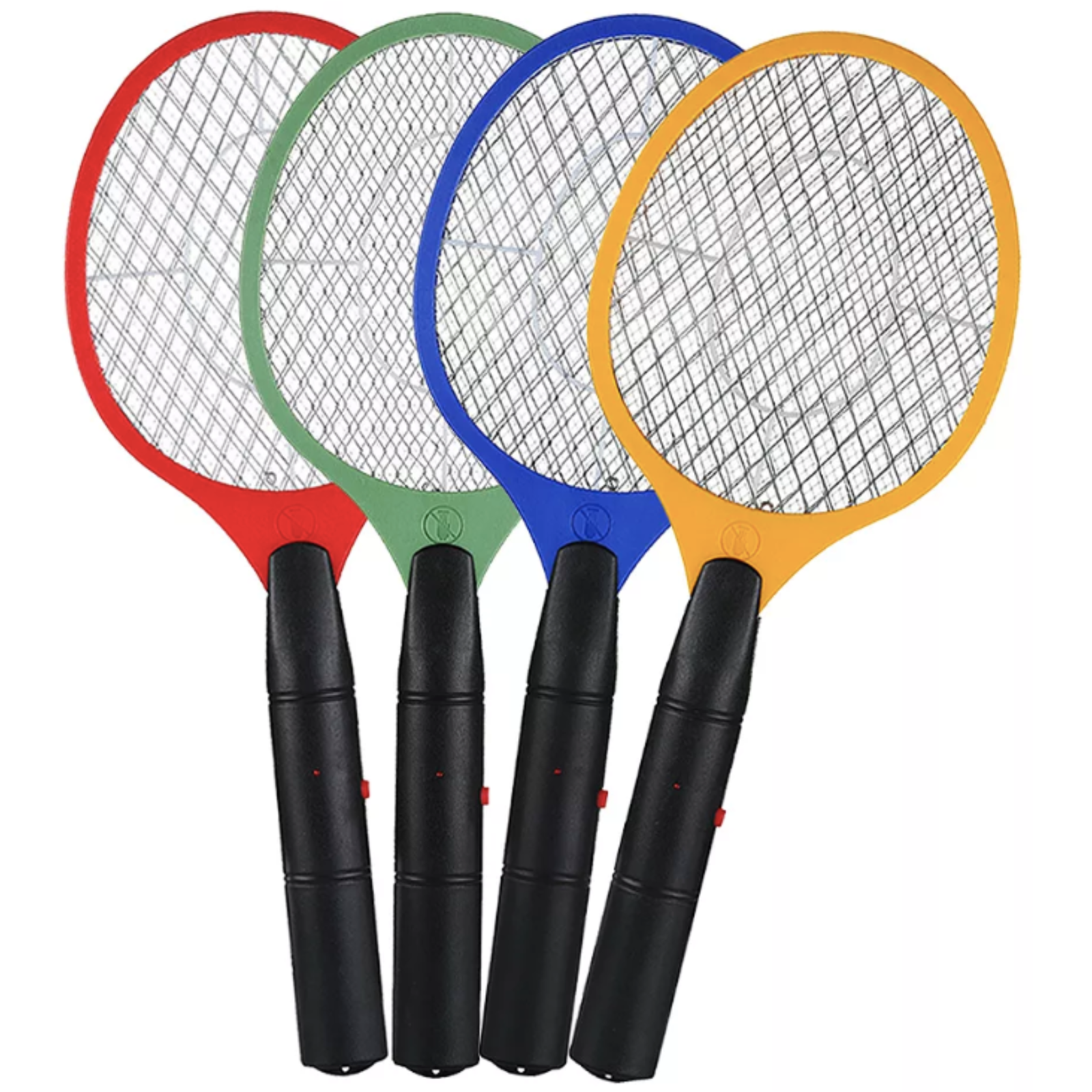 Premium Electric Bug Zapper Racket Fly & Mosquito Swatter - 4 Pack