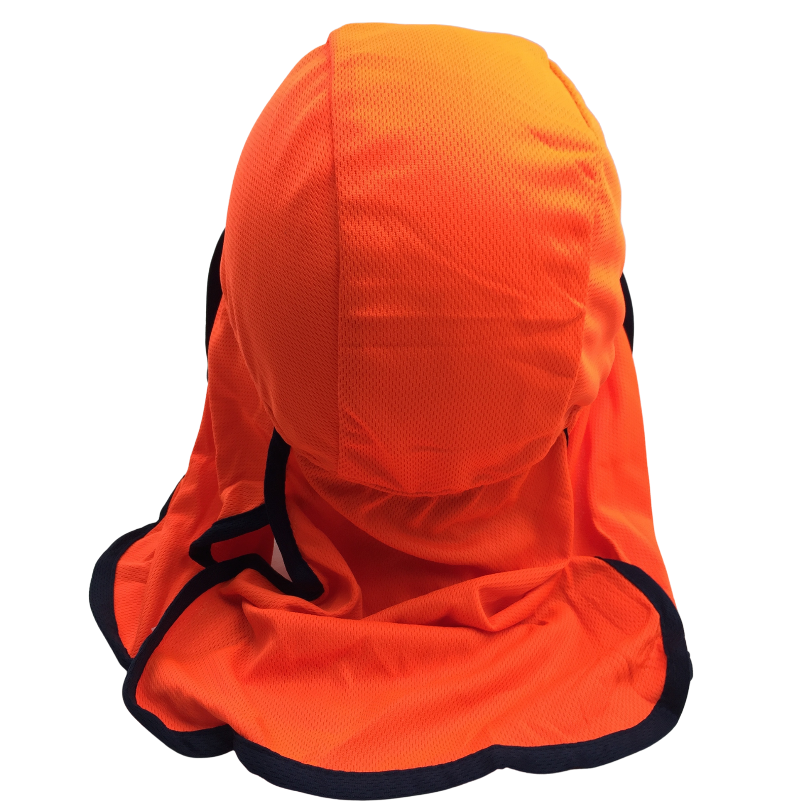 Premium Fluro Orange Hi Vis Legionnaire Sun Protection Workwear Hat One Size