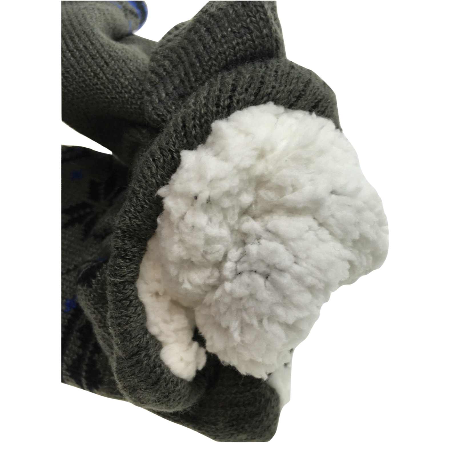 Premium 1 Pair Men's Non Slip Thick Fur Winter Bed Socks One Size