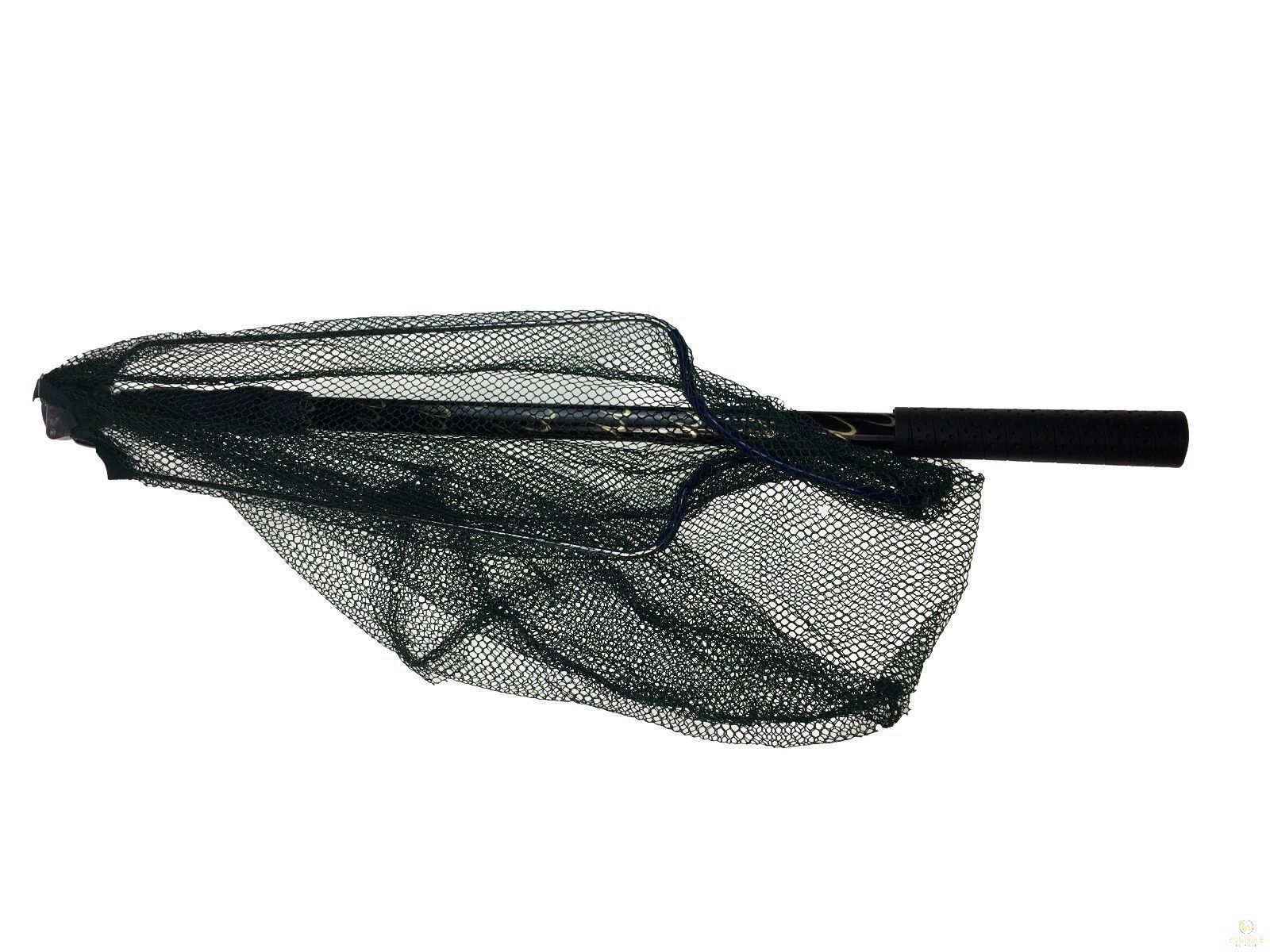 Telescopic Fishing Landing Net 44cm Wide, 1m Extendable Handle, Foldable 65cm - SuperSaverAU - view 2