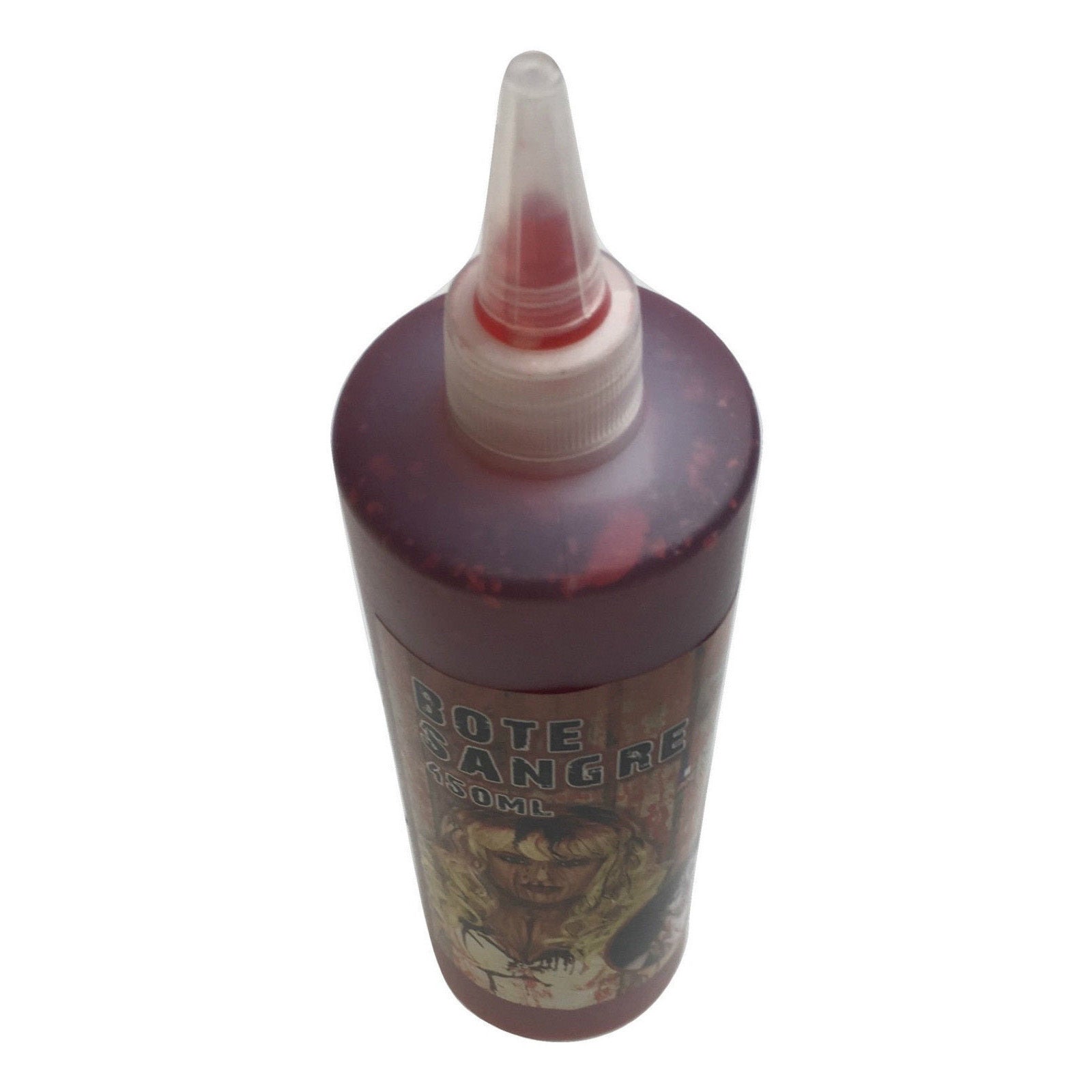 2x 450ml Bottle Vampire FAKE BLOOD Zombie Halloween Red Make Up Gel Cream Horror - SuperSaverAU - view 2