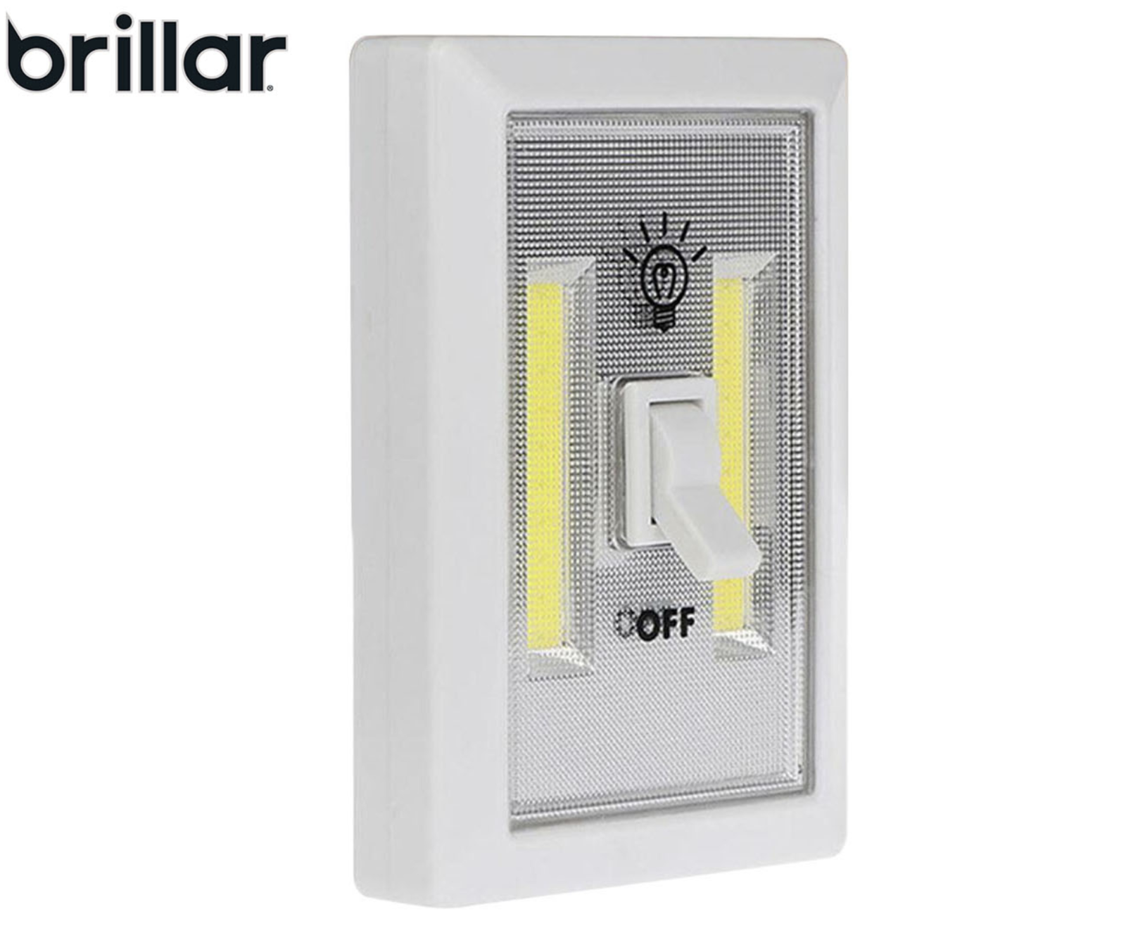 Brillar Wireless COB LED Light Switch with Magnetic Back - 200 Lumens