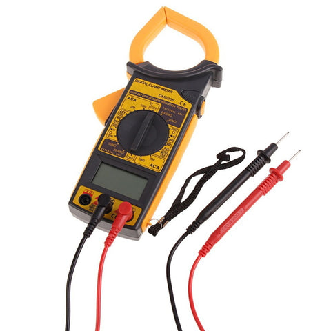 Digital Clamp Meter AC/DC Voltage Resistance Frequency DM6266 - Batteries Incl. - SuperSaverAU - view 1