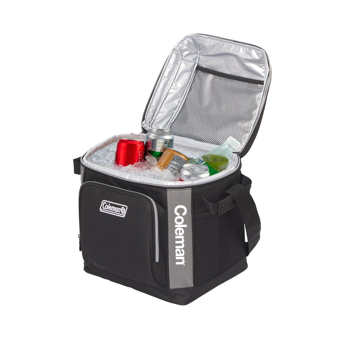 Coleman 30 Can Soft Cooler with TempLock Insulation - Black