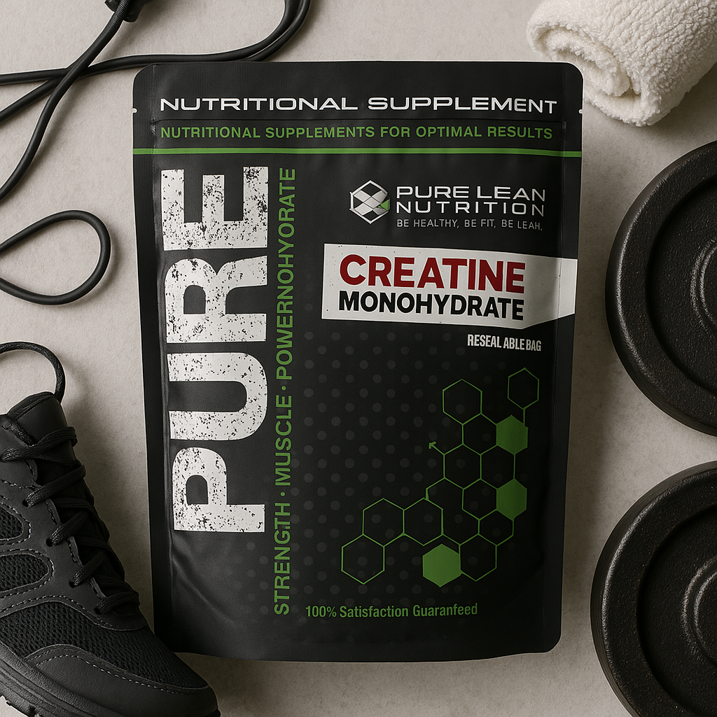 PURE Lean Nutrition Creatine Monohydrate 1KG - HPLC Tested Muscle Growth Supplement - SuperSaverAU - view 4