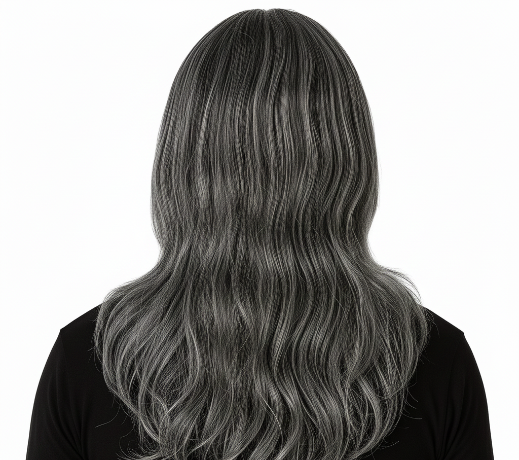 Gothic VAMPIRE WIG Halloween Costume Fancy Dress Long Hair Party Mens Scary - SuperSaverAU - view 3