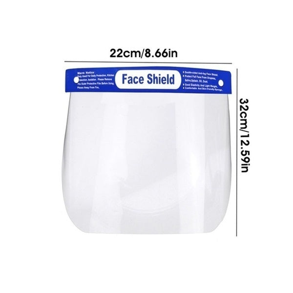 12x Safety Full Face Shield Clear Glasses Anti-Fog Eye Protector Shop Dental - SuperSaverAU - view 12
