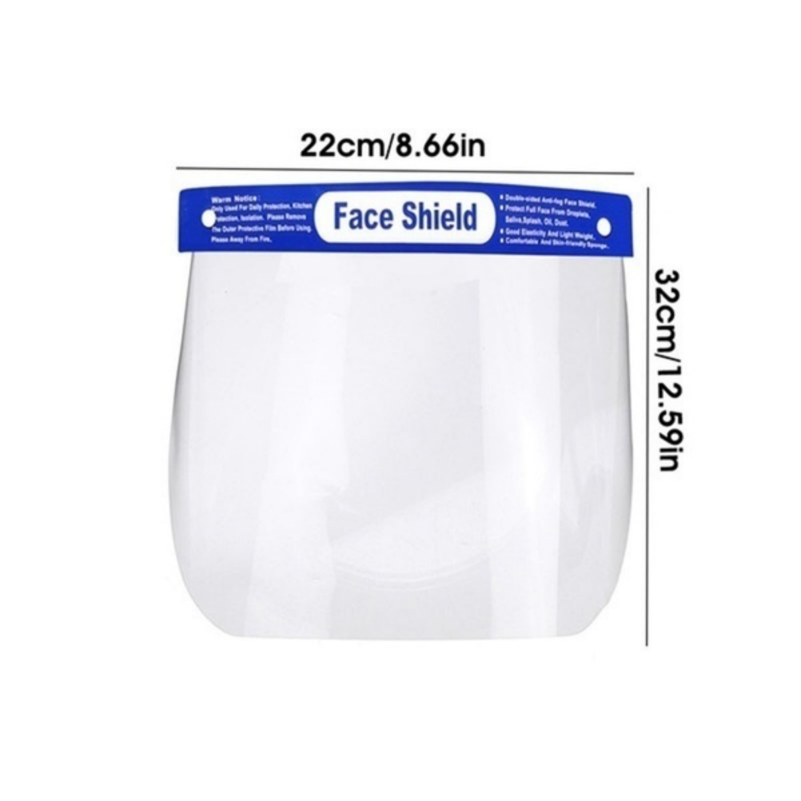 24x Safety Full Face Shield Clear Glasses Anti-Fog Eye Protector Shop Dental - SuperSaverAU - view 12