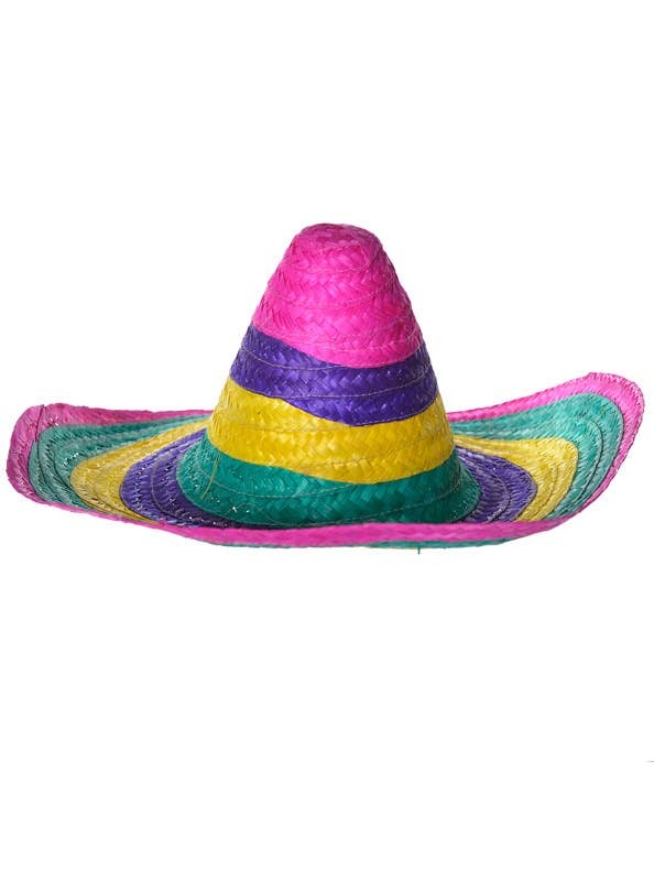 Mexican Sombrero 10PCS Fancy Dress Straw Party Costume Hat 45-55cm - SuperSaverAU - view 1