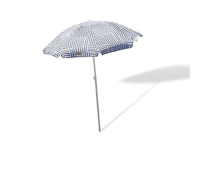 Premium Lazy Dayz Beach Umbrella with Tilt & Carry Bag - 1.8m