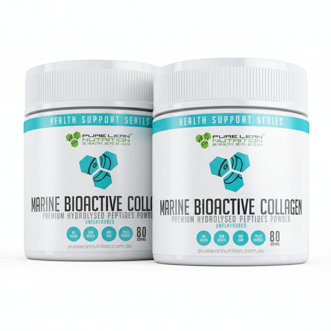 Premium Marine Collagen Peptides Powder 200g - 160 Servings for Skin & Nails - SuperSaverAU - view 1
