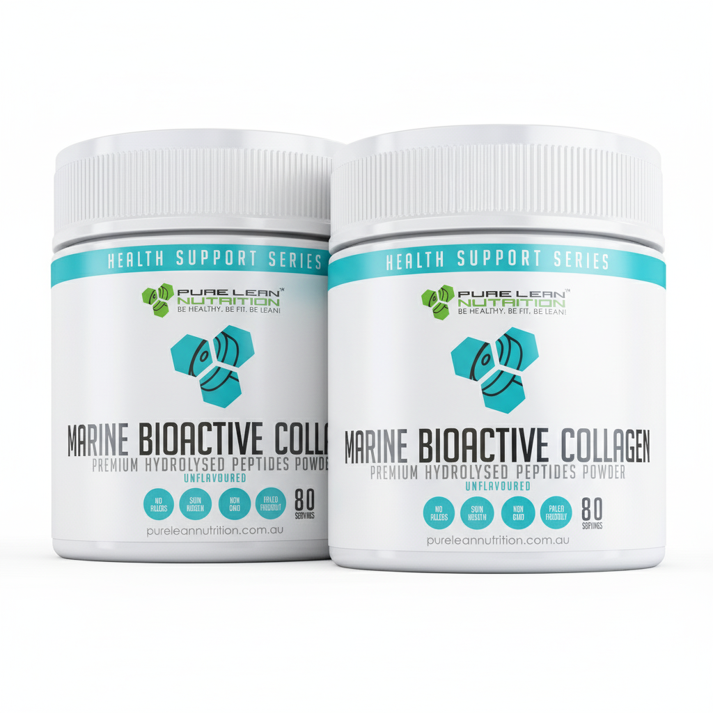 Premium Marine Collagen Peptides Powder 200g - 160 Servings for Skin & Nails - SuperSaverAU - view 2