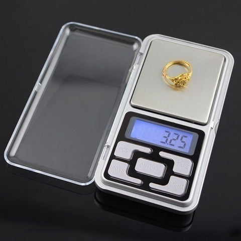 Digital Pocket Scale 200g 0.01g Accuracy, Tare, Auto-Calibrate, 120x65x20mm - SuperSaverAU - view 1
