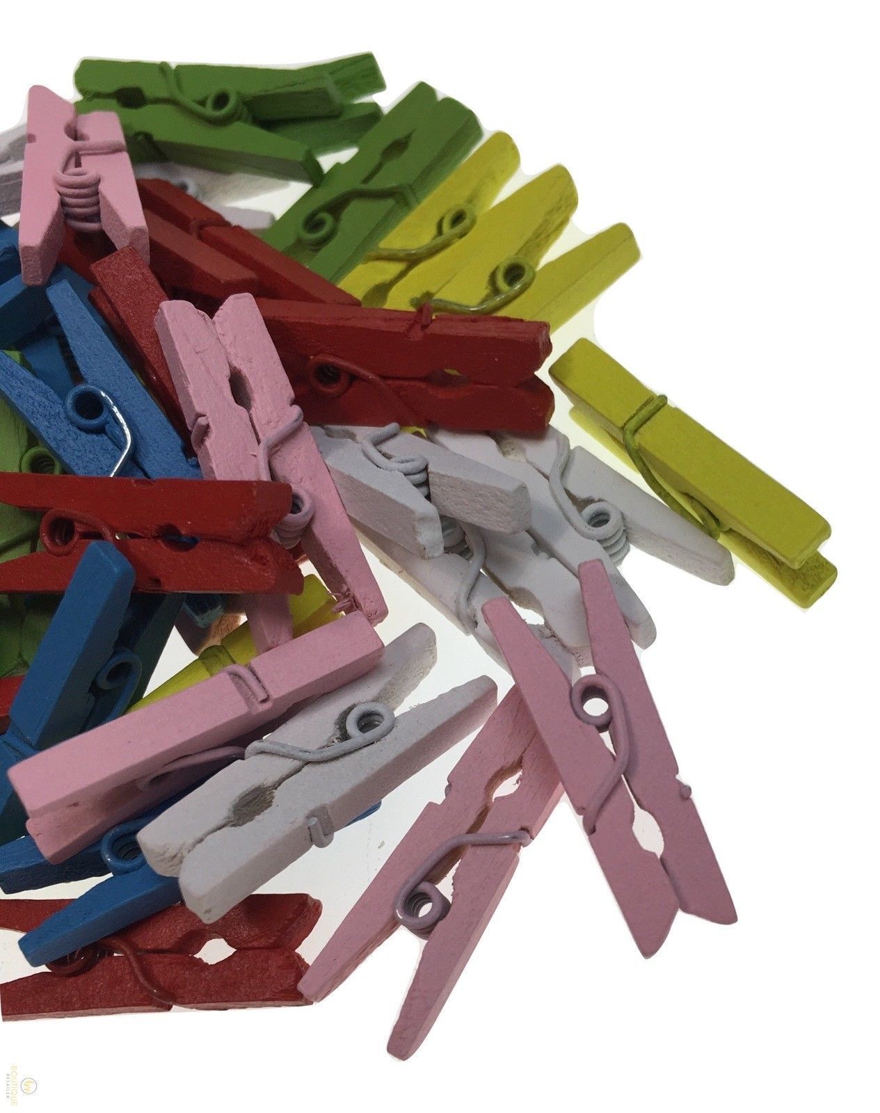 Premium Wooden Mini Craft Pegs – 35mm, 600 Pack