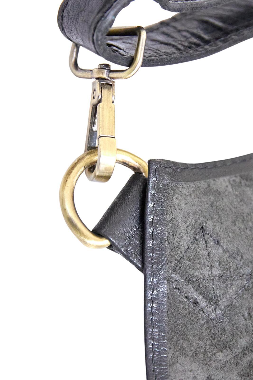 Pierre Cardin Professional Leather Apron with 2 Front Pockets - Black, 2 Pack