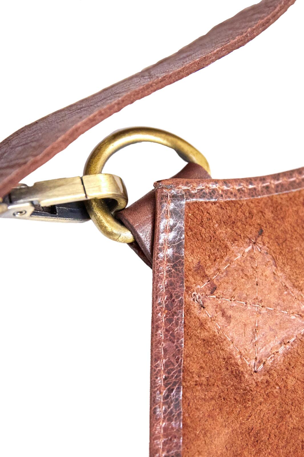 Pierre Cardin Professional Leather Apron 78cm x 65cm with 2 Pockets, Adjustable Straps - SuperSaverAU - view 2