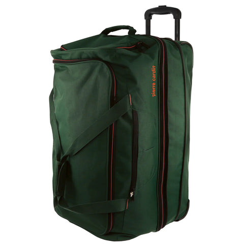 Pierre Cardin Trolley Bag 72cm - 168L Capacity, 2 Compartments, Lightweight Green - SuperSaverAU - view 1
