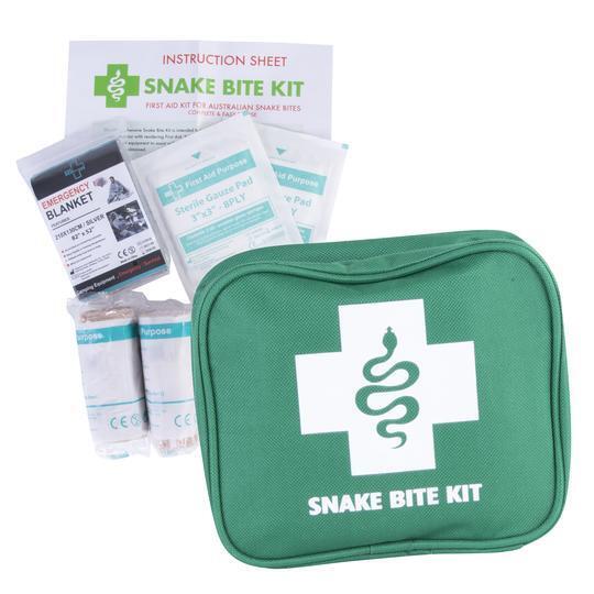 9 Piece Australian Snake Bite First Aid Kit Camping Hiking Travel - SuperSaverAU - view 2