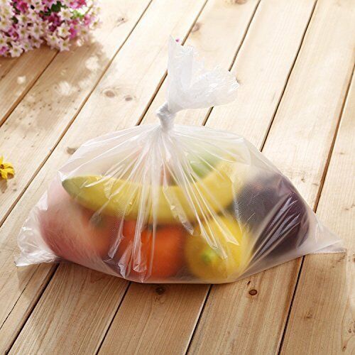 Premium Heavy Duty Food Grade Produce Roll Bags - 5 Rolls