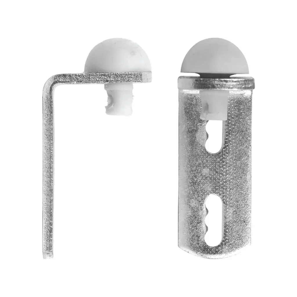 Rolltrak Sliding Door Stop – Metal Bracket & Rubber Stop 2 Pack