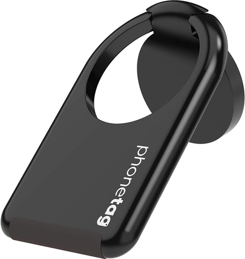 phonetag Black Multi View Magnetic Ring Phone Stand