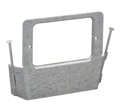 Premium Vertical Fixed Nail Mounting Bracket for Switches & GPOs