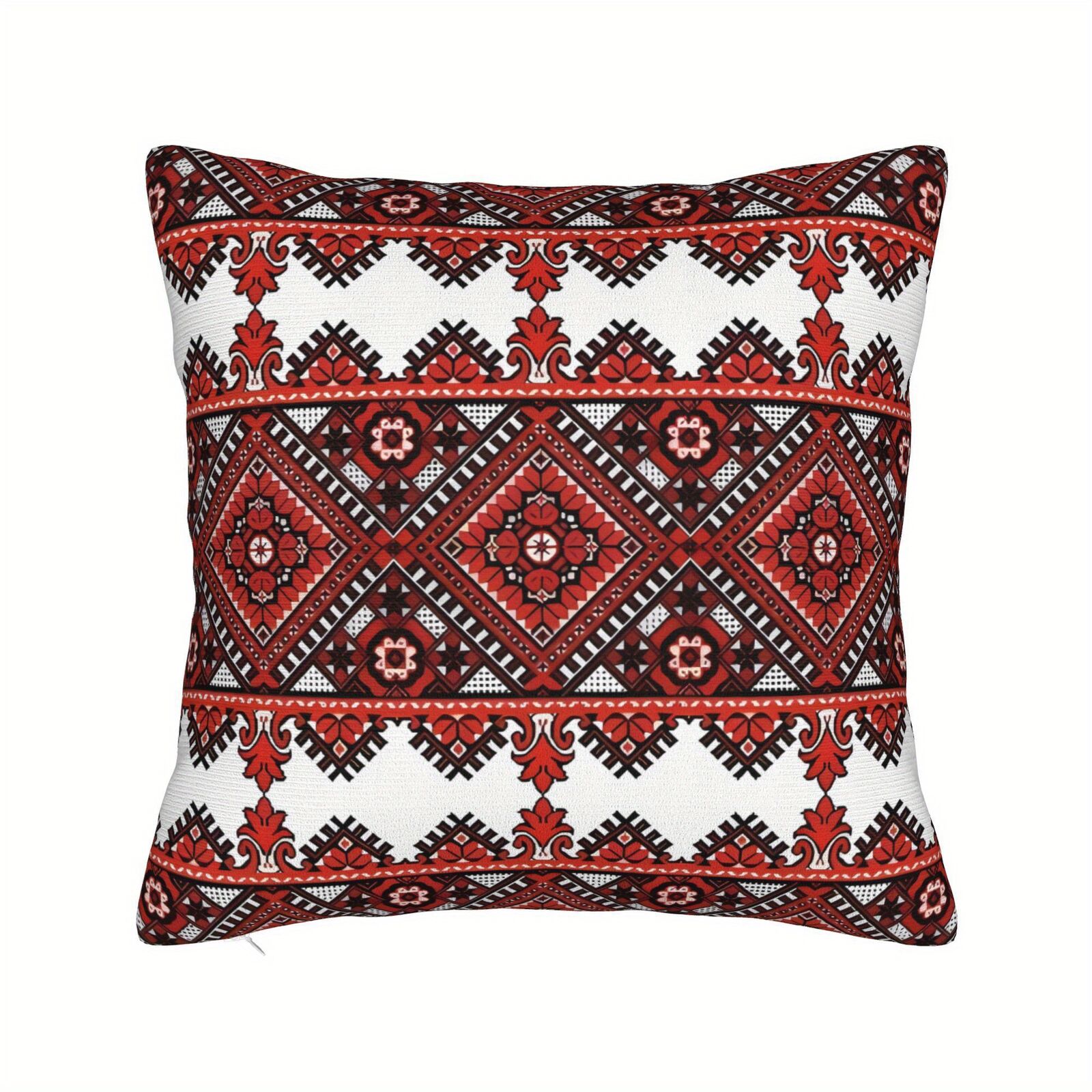 Premium Ukrainian Folk Print Cushion Cover – 45 x 45cm