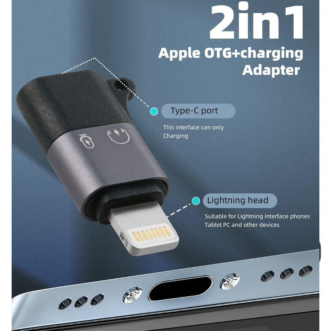 Premium USB-C to Fast Connection OTG Adapter for Charging and Data Sync