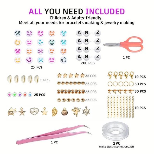 10800pcs Clay Beads Jewelry Making Kit - 72 Colors Heishi Spacer Beads - SuperSaverAU - view 3