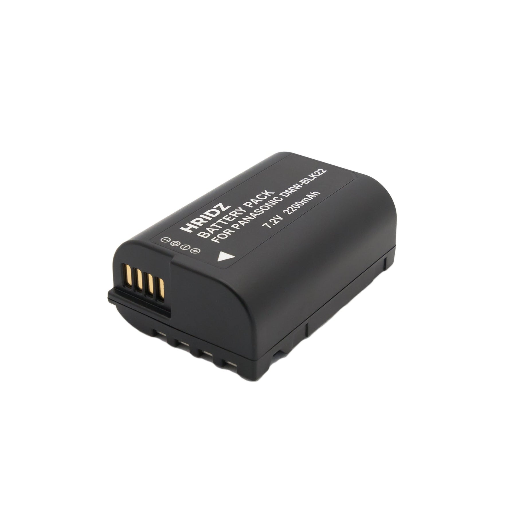Hridz DMW-BLK22 Battery and Dual Charger Combo for Panasonic LUMIX