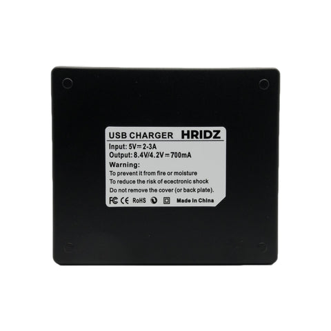 Hridiz LP-E10 Dual Battery Charger for Canon EOS 3000D 1500D 1300D 1200D, Micro USB Input - SuperSaverAU - view 1