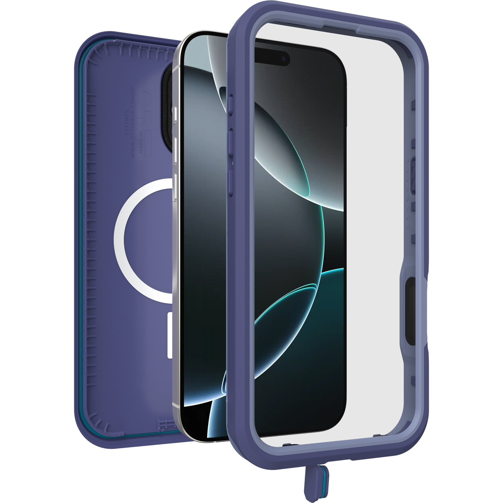 OtterBox Lifeproof Fre MagSafe for iPhone 16 Pro Max - Purple - SuperSaverAU - view 3