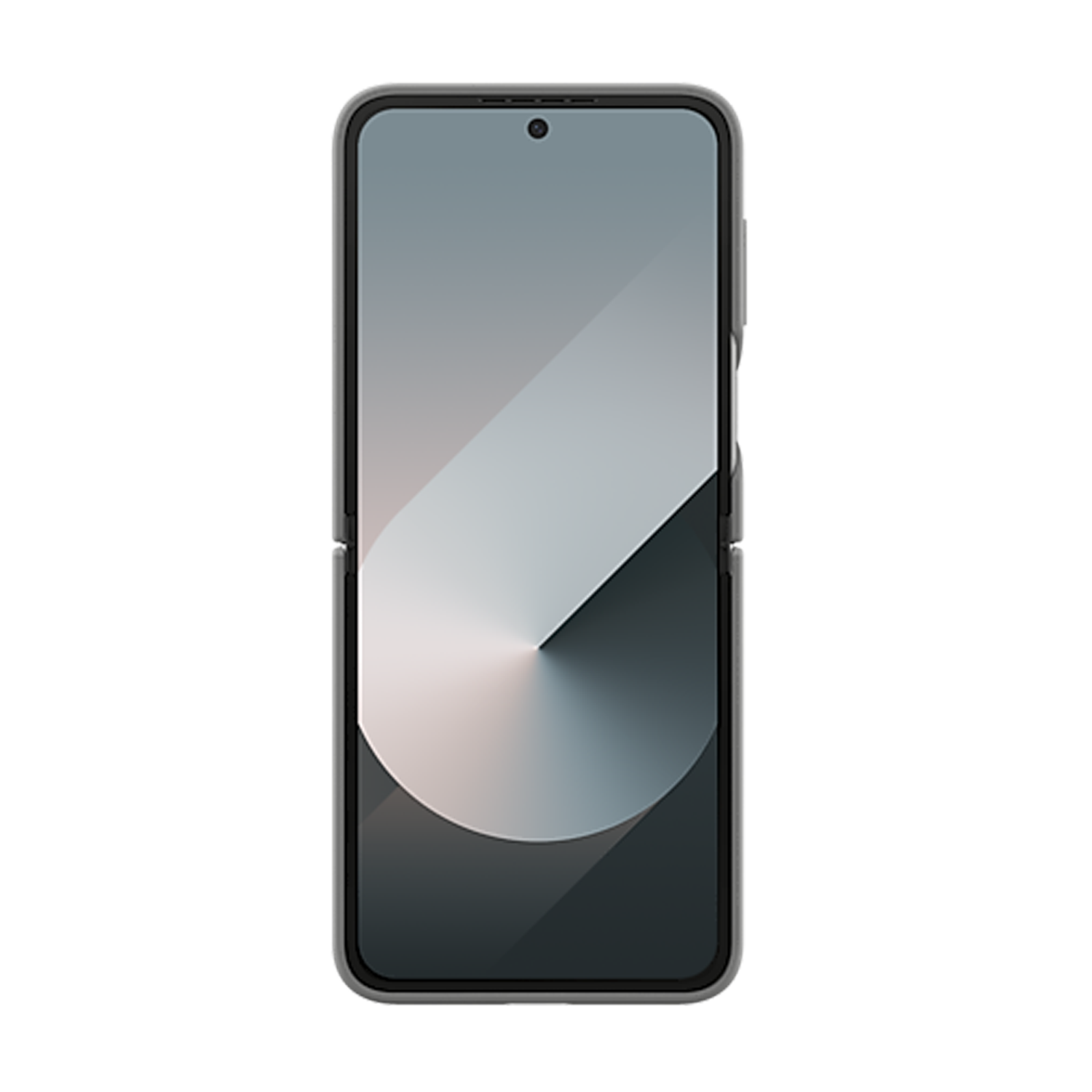 Samsung Silicone Case with Ring for Galaxy Z Flip6 - Grey - SuperSaverAU - view 2