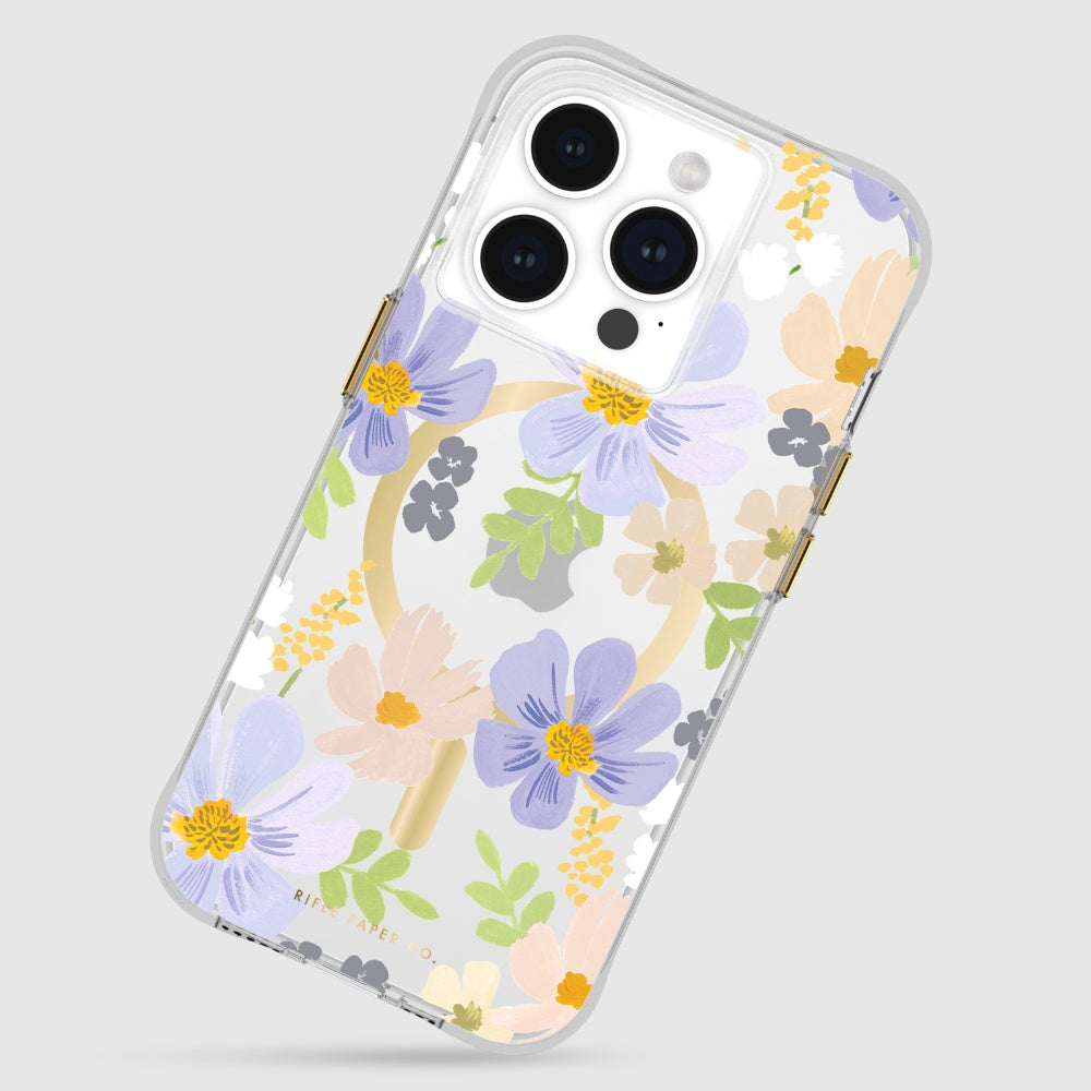 Case-Mate Rifle Paper MagSafe Case For iPhone 15 Pro - Pastel Marguerite - SuperSaverAU - view 3