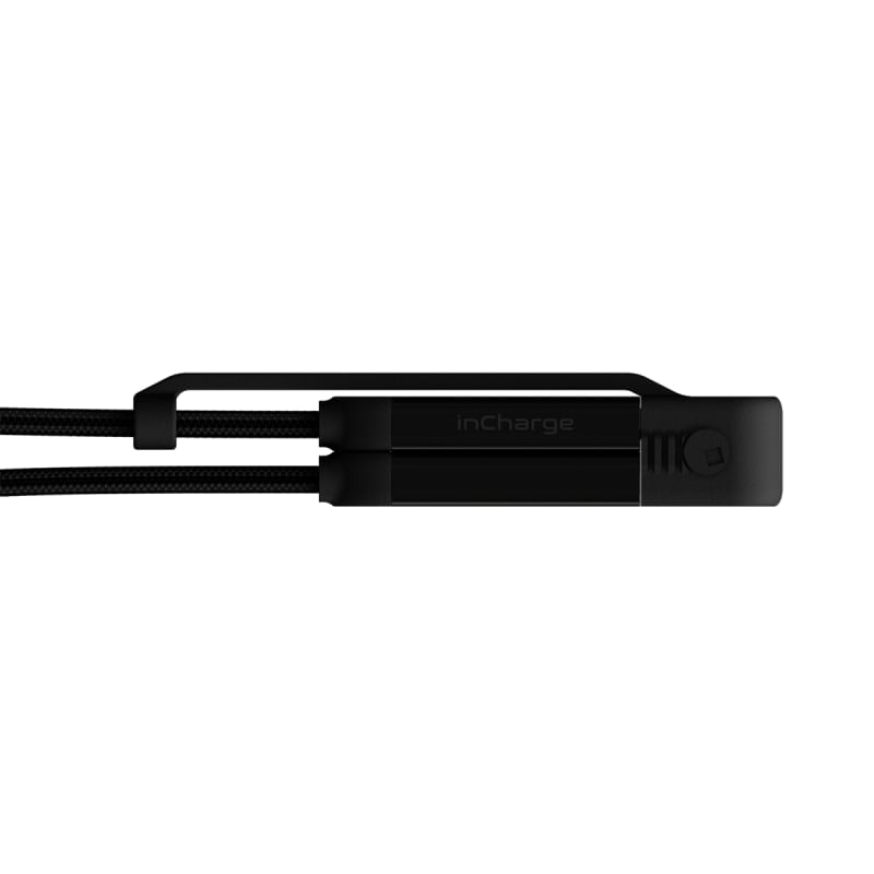 Rolling Square inCharge XL 100W 6 in 1 Travel Charging Cable 30cm - Urban Black - SuperSaverAU - view 3