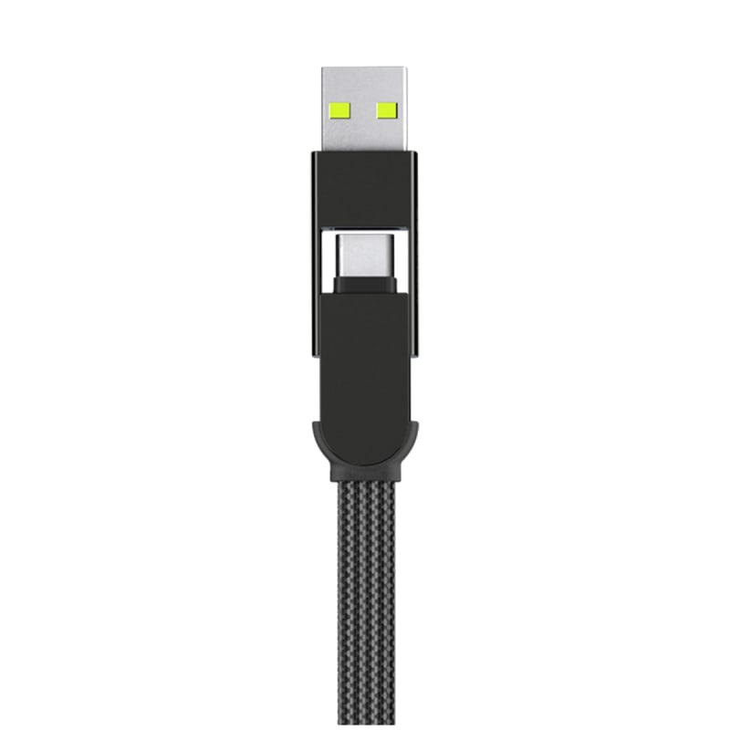 Rolling Square inCharge XL 100W 6 in 1 Travel Charging Cable 30cm - Urban Black - SuperSaverAU - view 4