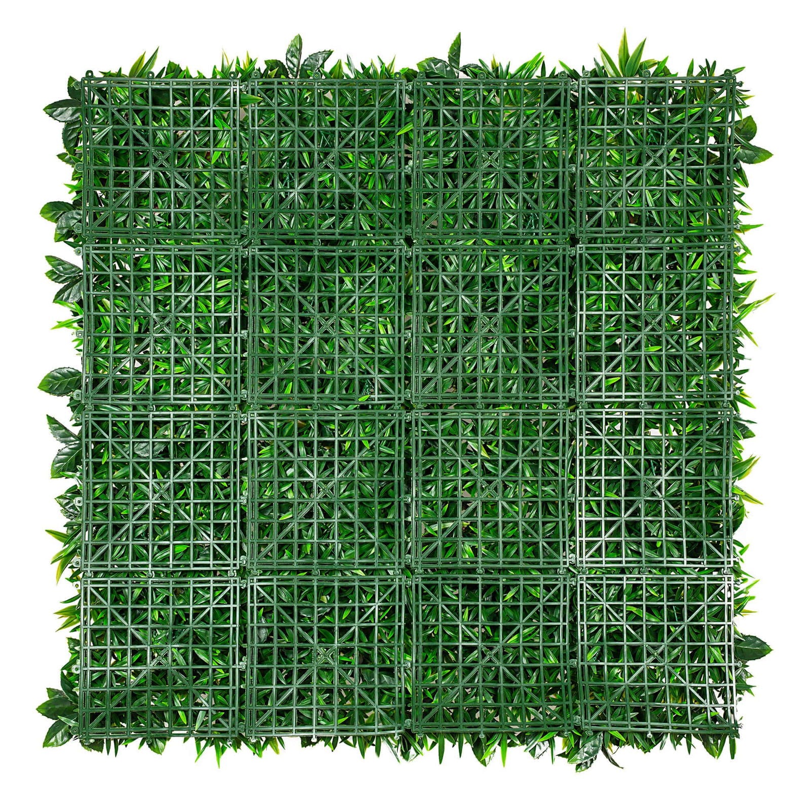 Designer Plants Luxury Spring Sensation Green Wall Panel UV Resistant 100cm x 100cm - SuperSaverAU - view 1