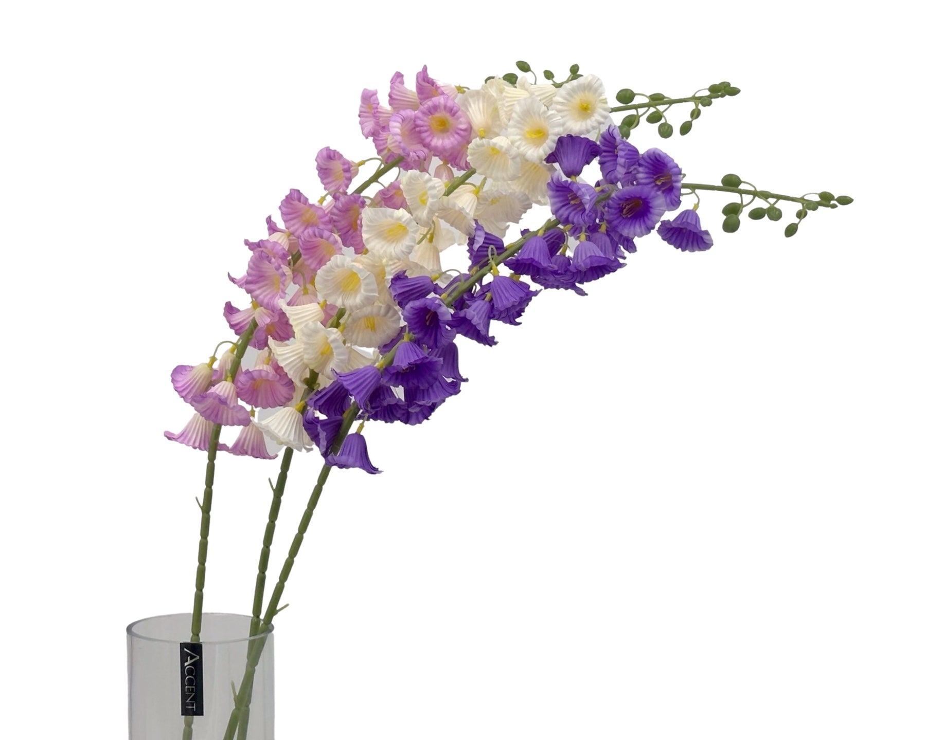 Artificial Bellflower 24 Assort 20x120cm - Realistic Multi Colour Foliage - SuperSaverAU - view 1