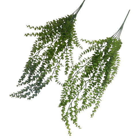 Artificial Hanging Eucalyptus 12 Assort 83cm - Realistic Green Foliage - SuperSaverAU - view 1