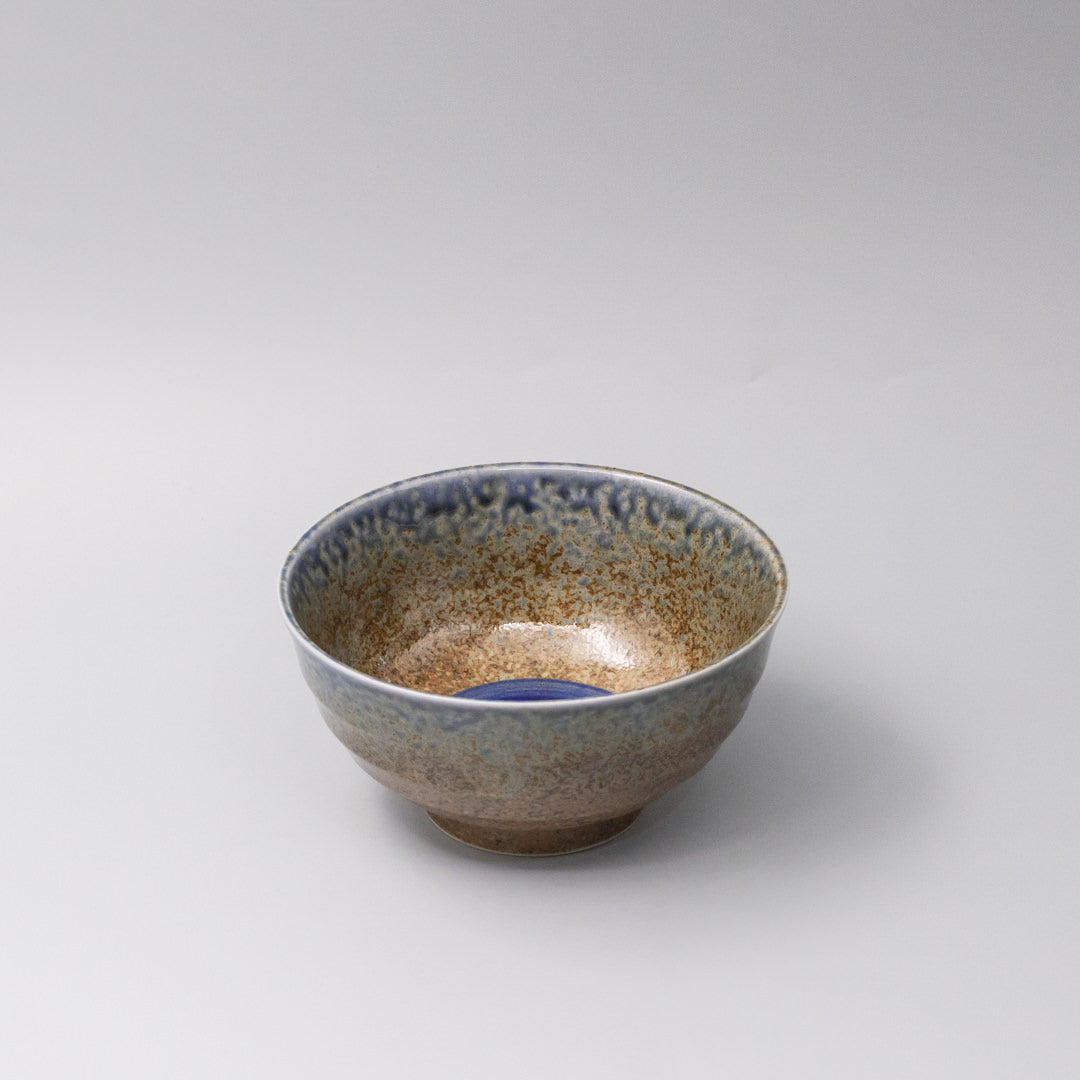 Premium 17cm Earth and Sky Glaze Ceramic Bowl 600ml Dishwasher Microwave Safe